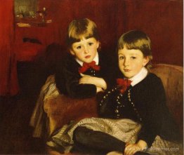 Portrait de deux enfants Portrait de deux enfants