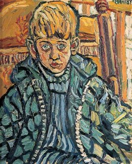 Le fils de dix ans de l'artiste Le fils de dix ans de l'artiste