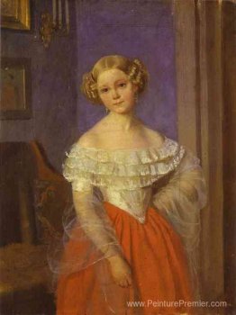 Portrait d'Olga Ivanovna Demonkala Portrait d'Olga Ivanovna Demonkala