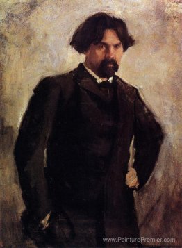 Portrait de l'artiste Vasily Surikov Portrait de l'artiste Vasily Surikov