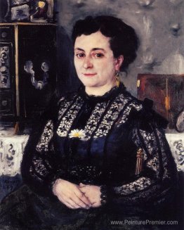 Femme dans un chemisier en dentelle Femme dans un chemisier en dentelle