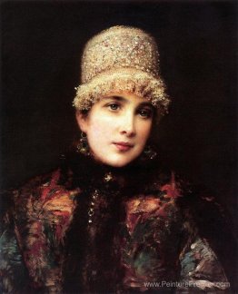 Beauté russe à Kokoshnik Beauté russe à Kokoshnik