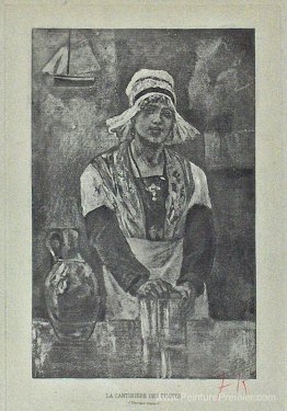 La fille dans la cantine pour les pilotes La fille dans la cantine pour les pilotes