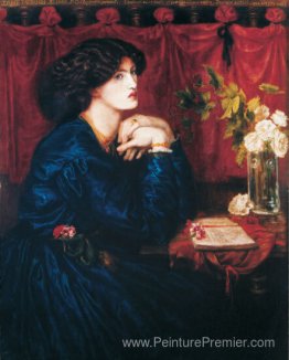 Jane Morris (la robe en soie bleue) Jane Morris (la robe en soie bleue)