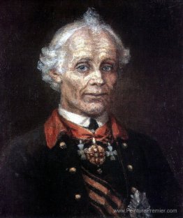 Portrait d'Alexander Suvorov Portrait d'Alexander Suvorov