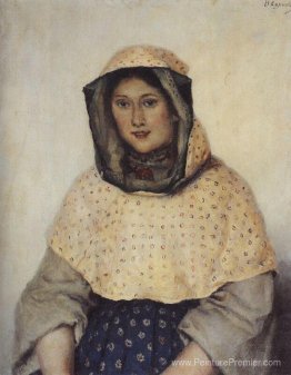 Portrait de T. K. Domozhilova Portrait de T. K. Domozhilova