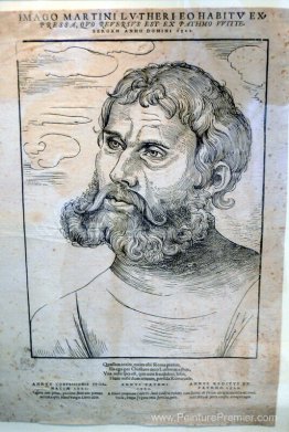 Martin Luther en tant que junker Jörg Martin Luther en tant que junker Jörg