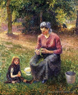Parié et enfant, Eragny Parié et enfant, Eragny