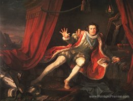 David Garrick en tant que Richard III David Garrick en tant que Richard III