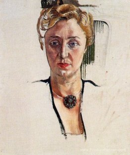 Portrait d'Anny Lewinter Frankl Portrait d'Anny Lewinter Frankl