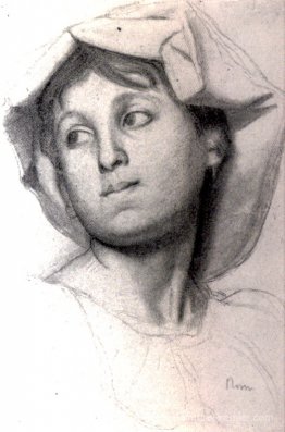 Chef d'une jeune fille romaine Chef d'une jeune fille romaine