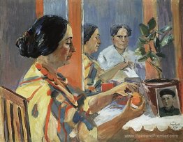 De la vie de l'artiste (portrait de Lusik Saryan dans le profil) De la vie de l'artiste (portrait de Lusik Saryan dans le profil)