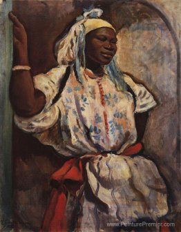 Femme marocaine en blanc Femme marocaine en blanc