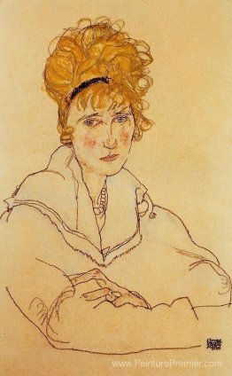 Portrait d'Edith Schiele Portrait d'Edith Schiele