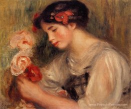 Portrait de Gabrielle (jeune fille aux fleurs) Portrait de Gabrielle (jeune fille aux fleurs)