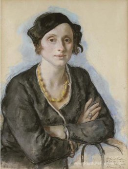 Portrait de Ekaterina Cavos Hunter, le cousin de l'artiste Portrait de Ekaterina Cavos Hunter, le cousin de l'artiste