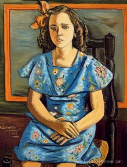 Portrait de fille assise Portrait de fille assise