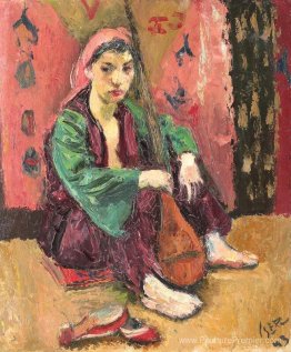 Odalisque avec mandoline Odalisque avec mandoline