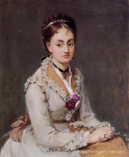 Portrait de la sœur de l'artiste, Mme Edma Pontillon, c.1872-75 Portrait de la sœur de l'artiste, Mme Edma Pontillon, c.1872-75