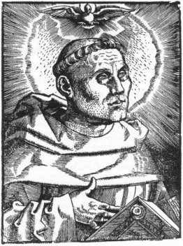 Portrait de Martin Luther Portrait de Martin Luther