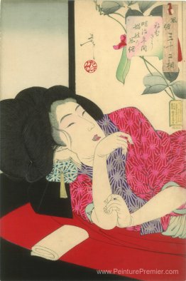 Regarder Sleepy - L'apparition d'une courtisane de l'ère Meiji Regarder Sleepy - L'apparition d'une courtisane de l'ère Meiji