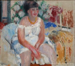 Femme au chevet Femme au chevet