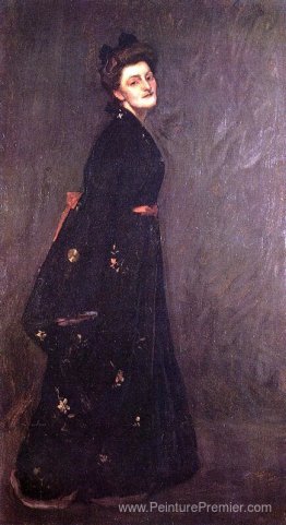 Le kimono noir Le kimono noir