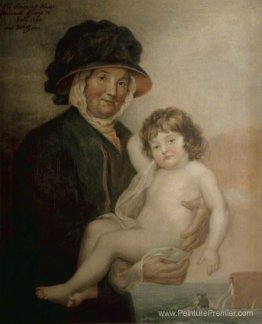 Martha Gunn et le prince de Galles Martha Gunn et le prince de Galles