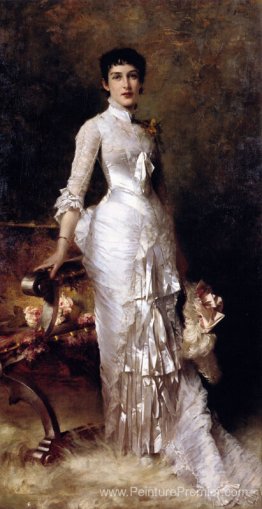 Jeune beauté dans une robe blanche Jeune beauté dans une robe blanche