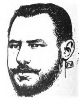Portrait de l'écrivain français André Fontainas Portrait de l'écrivain français André Fontainas