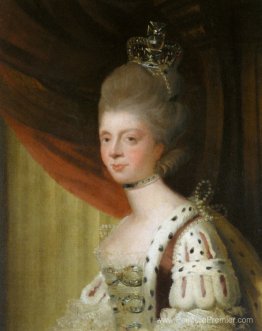 Portrait de la reine Charlotte Portrait de la reine Charlotte