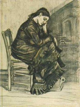 Figure courbée d'une femme Sien Figure courbée d'une femme Sien