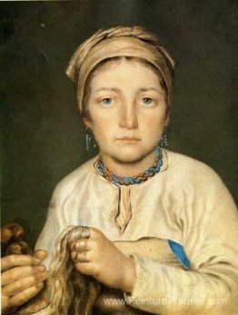 Une paysanne, peignant le lin (Anisia) Une paysanne, peignant le lin (Anisia)