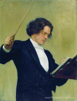 Portrait du compositeur Anton Rubinstein Portrait du compositeur Anton Rubinstein
