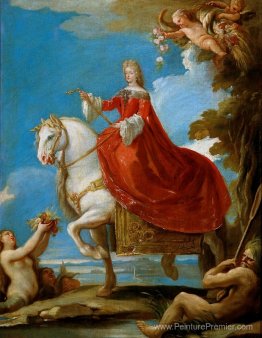 Portrait de Maria Anna de Neuburg Portrait de Maria Anna de Neuburg