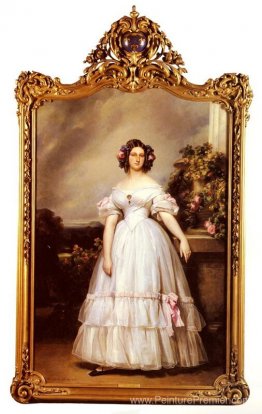 Portrait de HRH Princesse Marie Clementine d'Orléans Portrait de HRH Princesse Marie Clementine d'Orléans