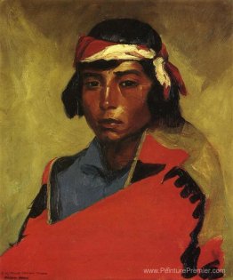 Jeune mâle du Tesuque Pueblo Jeune mâle du Tesuque Pueblo