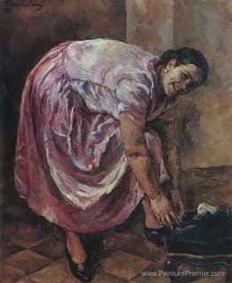 Portrait de Natalia Petrovna Konchalovsky, la fille de l'artiste Portrait de Natalia Petrovna Konchalovsky, la fille de l'artiste