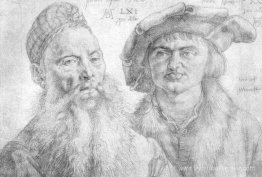 Portrait de Paul Martin et du Topler Pfinzig Portrait de Paul Martin et du Topler Pfinzig