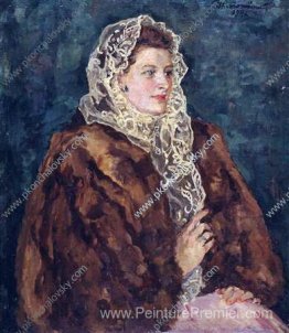 Portrait d'Angelina Borisovna Kemenova Portrait d'Angelina Borisovna Kemenova