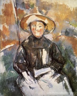 Enfant dans un chapeau de paille Enfant dans un chapeau de paille