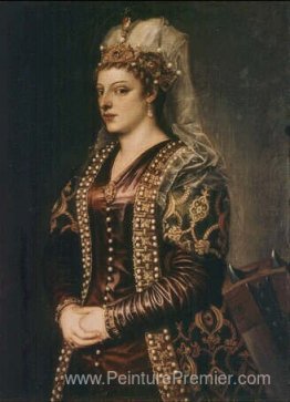 Portrait de Caterina Cornaro (1454-1510) Épouse de King James II Portrait de Caterina Cornaro (1454-1510) Épouse de King James II
