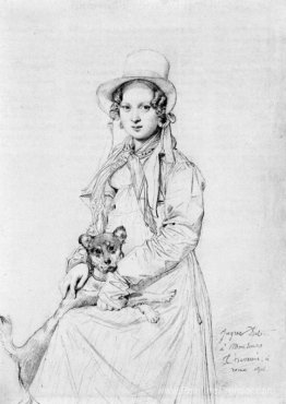 Mademoiselle Henriette Ursule Claire, peut-être Thevenin, et son Mademoiselle Henriette Ursule Claire, peut-être Thevenin, et son