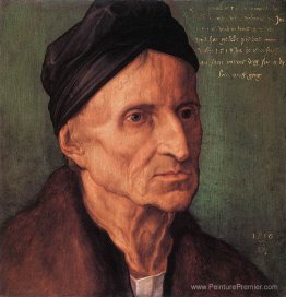 Portrait du peintre de Nuremberger Michael Wolgemut Portrait du peintre de Nuremberger Michael Wolgemut