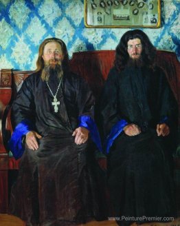 Portrait d'un prêtre et d'un diacre Portrait d'un prêtre et d'un diacre