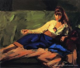 Le salon (figure sur un canapé) Le salon (figure sur un canapé)