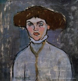 Chef d'une jeune femme Chef d'une jeune femme