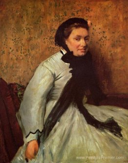 Portrait d'une dame en gris Portrait d'une dame en gris