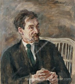 Portrait d'un critique d'art V. A. Nikolsky Portrait d'un critique d'art V. A. Nikolsky