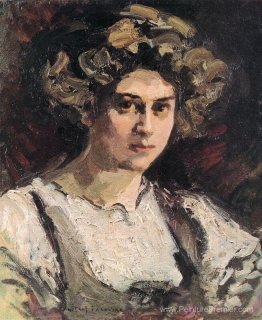Portrait de Nadezhda Komarovskaya Portrait de Nadezhda Komarovskaya
